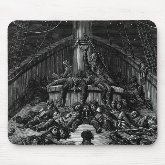 Tapis De Souris Scène "du givre du marin antique" 3 (Devant)