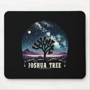 Tapis De Souris Scène nocturne du parc national de Joshua Tree Ran