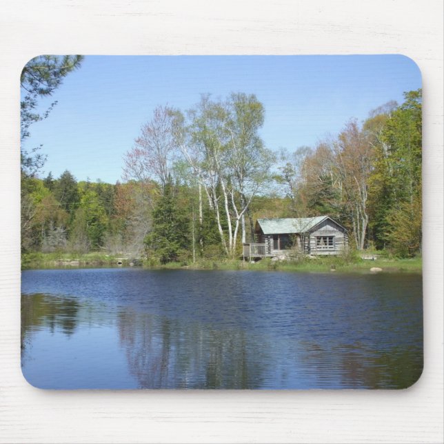 Tapis De Souris Scène russe de l'eau Cabine (Devant)