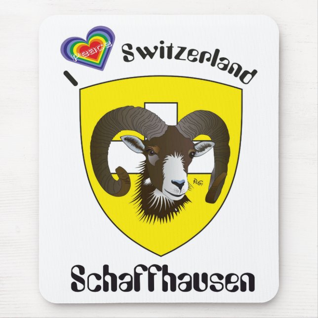 Tapis De Souris Schaffhouse Suisse (Devant)