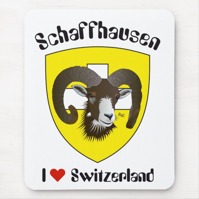 Tapis De Souris Schaffhouse Suisse (Devant)