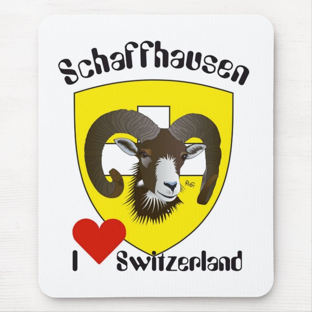 Tapis De Souris Schaffhouse Suisse (Devant)