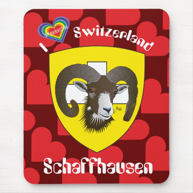 Tapis De Souris Schaffhouse - Suisse - Suisse - Svizzera Magnet (Devant)