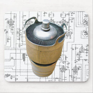 Tapis De Souris Schéma du tube de transmission en céramique