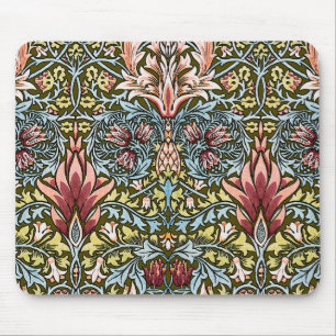 Tapis De Souris Schéma floral William Morris Snakeshead