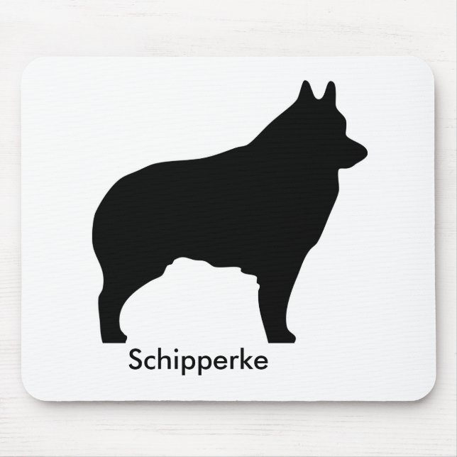 Tapis De Souris Schipperke Mousepad (Devant)