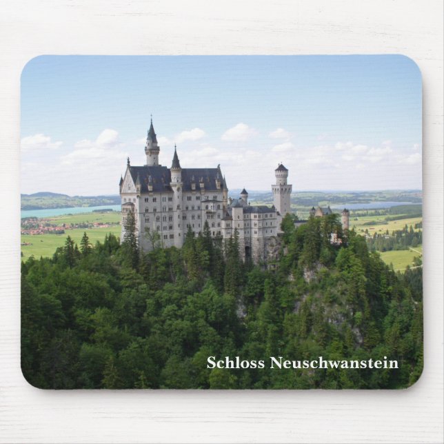 Tapis De Souris Schloss Neuschwanstein Mousepad (Devant)