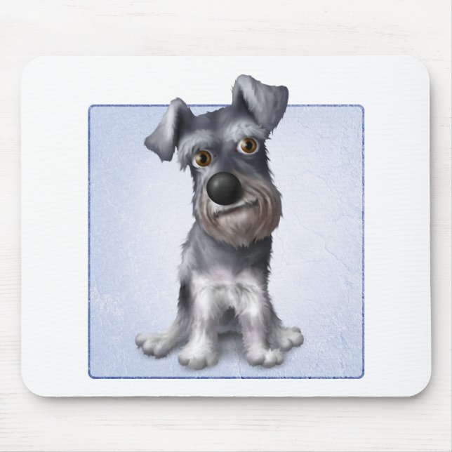 Tapis De Souris Schnauzer (Devant)