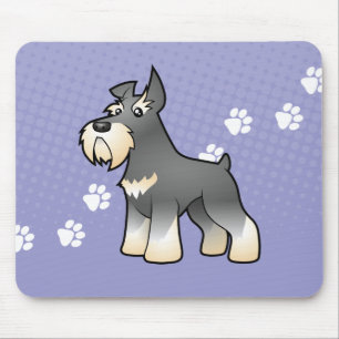 Tapis De Souris Schnauzer de bande dessinée