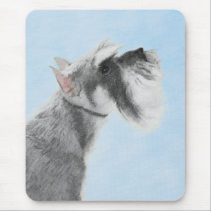 Tapis De Souris Schnauzer (Giant, Standard) Peinture - Chien Art