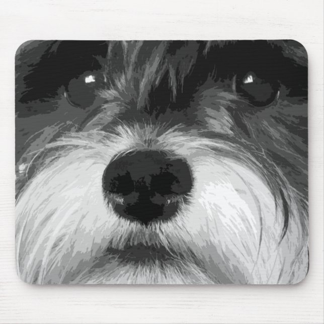 Tapis De Souris Schnauzer miniature (Devant)