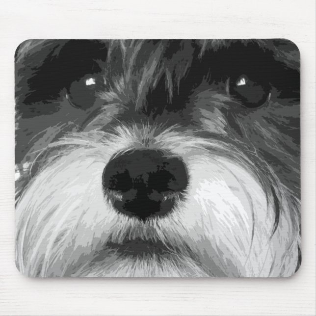 Tapis De Souris Schnauzer miniature (Devant)