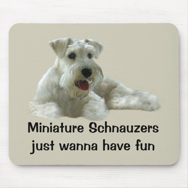 Tapis De Souris Schnauzer miniature Mousepad (Devant)