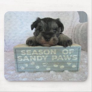 Tapis de souris Schnauzer Puppy