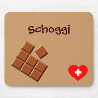 Tapis De Souris Schoggi (chocolat suisse) mousepad