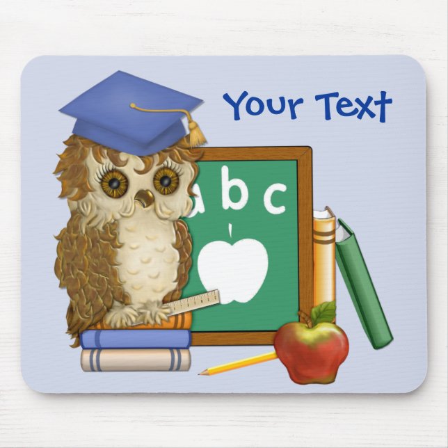 Tapis De Souris Scholar Owl (Devant)