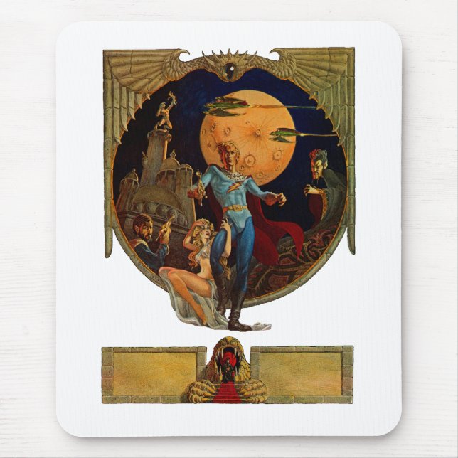 Tapis De Souris Sci-fi-Hero (Devant)