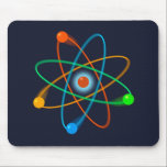 Tapis De Souris Science de la structure atomique<br><div class="desc">SCIENCE MOUSE PAD. Un clavier de souris cool et tendance inspiré par la science conçu comme un cadeau pour tous les scientifiques,  professeurs de sciences,  étudiants en sciences,  bref tout geek scientifique dans votre vie (et qui vous inclut)! Conçu par Science Geekness© à l'adresse http://www.zazzle.com/sciencegeekness*</div>