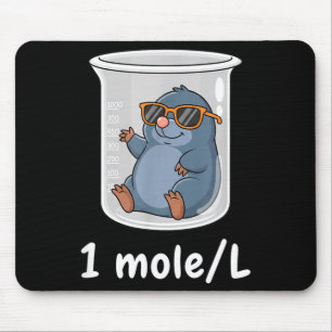 Tapis De Souris Science & Technologie Chimie Drôle 1 Mole L