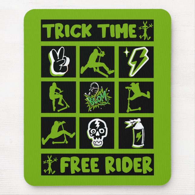 Tapis De Souris scooter freestyle (Devant)