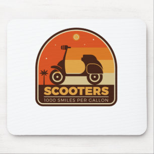 Tapis De Souris Scooters 1000 sourires par gallon