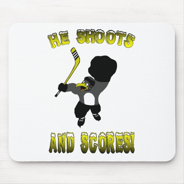Tapis De Souris Score de pingouin Mousepad (Devant)