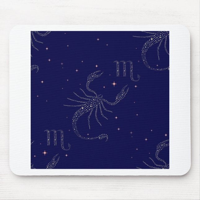 Tapis De Souris scorpio étoiles (Devant)