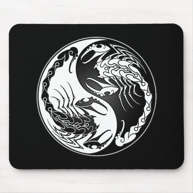 Tapis De Souris Scorpions de Yin Yang (Devant)