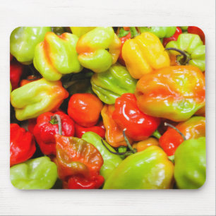 Tapis De Souris Scotch Bonnet Chillies
