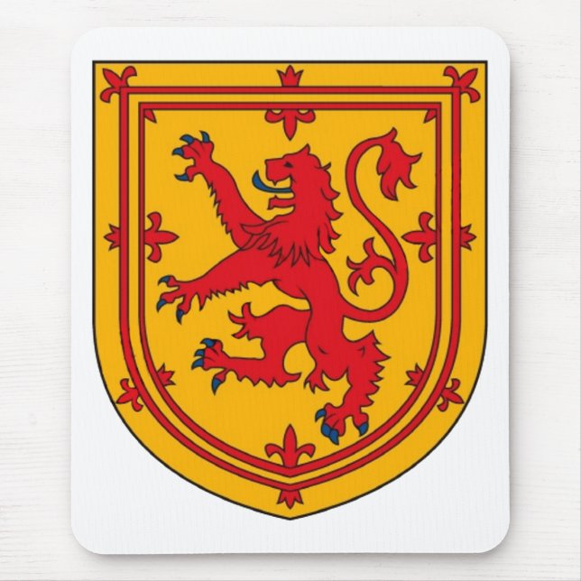 Tapis De Souris Scotland Lion Rampant Shield (Devant)