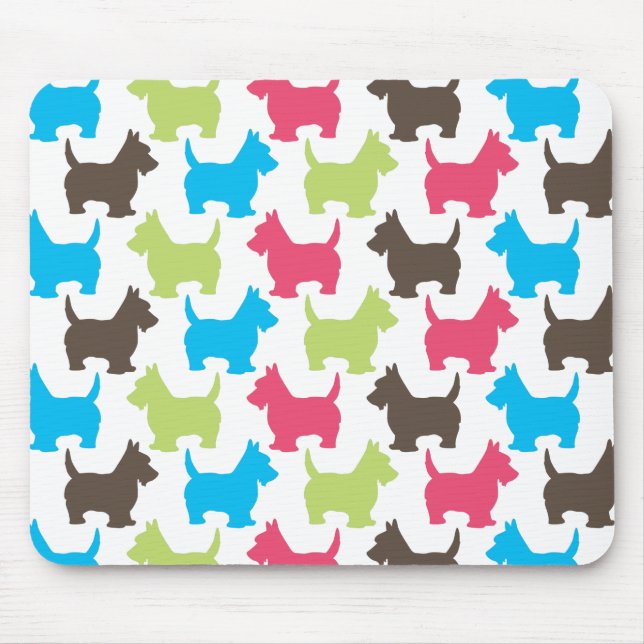 Tapis De Souris Scotties Mousepad (Devant)