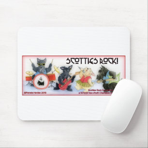 Tapis de souris Scotties Rock Foundation