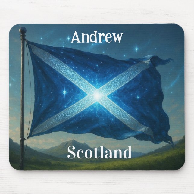 Tapis De Souris Scottish flag Mousepad (Devant)
