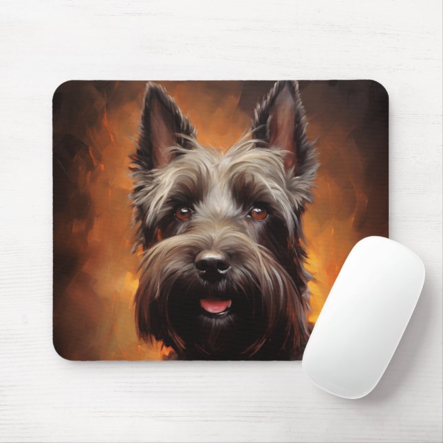 Tapis De Souris Scottish Terrier (Avec souris)