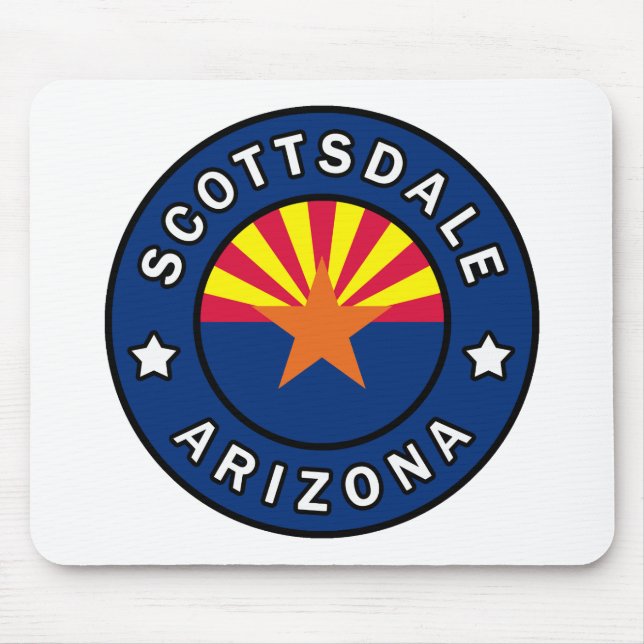 Tapis De Souris Scottsdale Arizona (Devant)