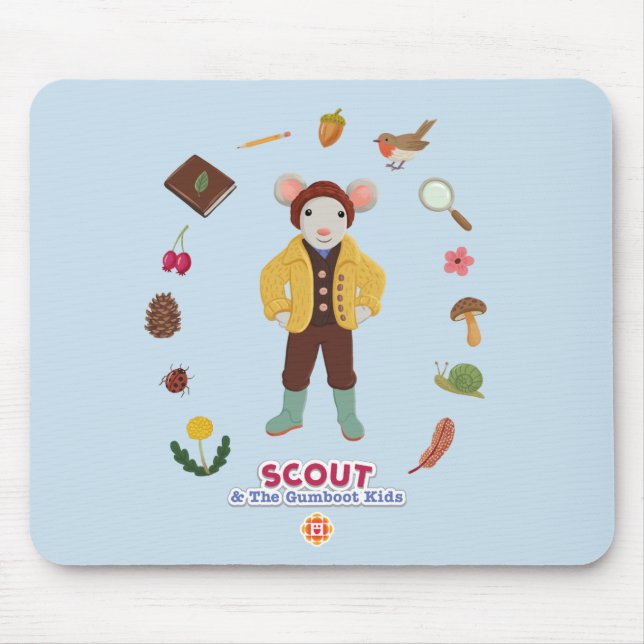 Tapis De Souris Scout & Gumboot Kids (Devant)
