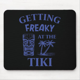 Tapis De Souris Se déchaîner au Tiki Luau de l'île de vacances Fu