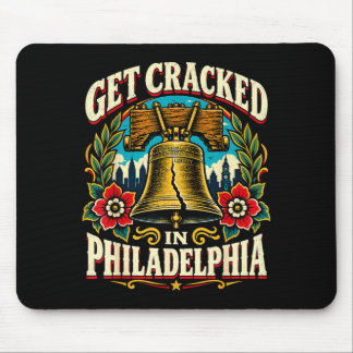 Tapis De Souris Se fissurer à Philadelphie cloche de la liberté ré