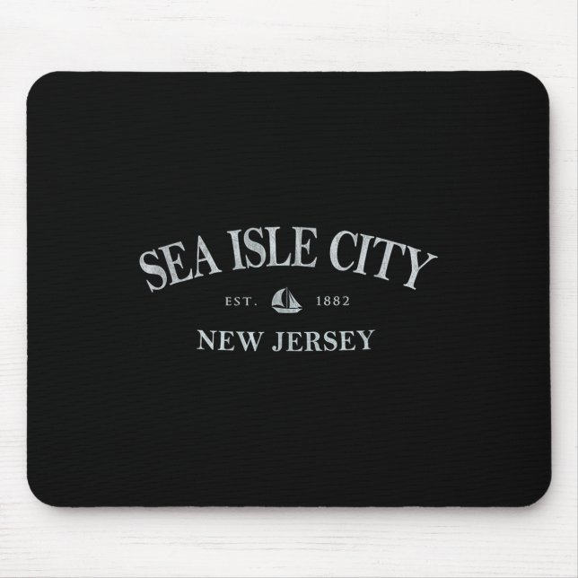 Tapis De Souris Sea Isle City New Jersey _ Sea Isle City Nj Sailbo (Devant)