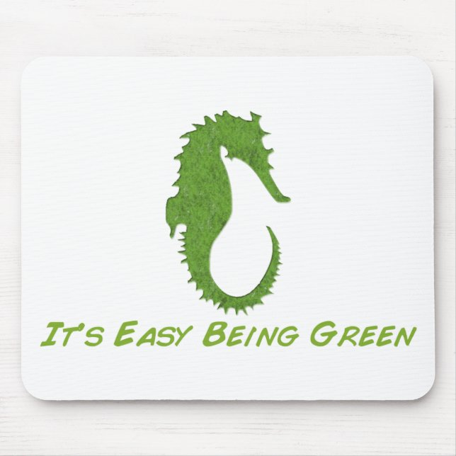Tapis De Souris Seahorse C'est facile Mousepad (Devant)