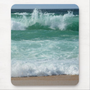 Tapis De Souris Seascape Sea Waves Beach Modèle branché en bord de