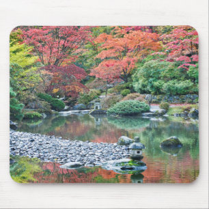 Tapis De Souris Seattle, jardin japonais de l'Arboretum