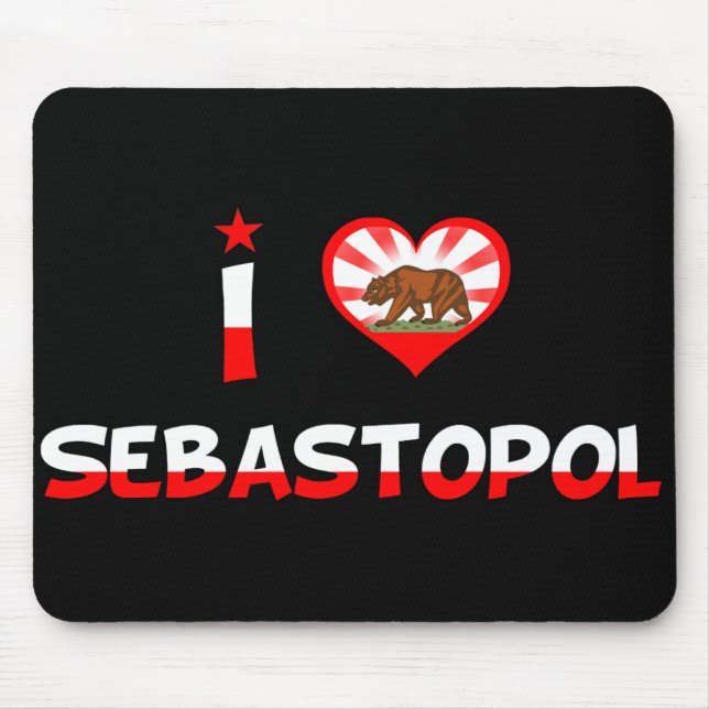 Tapis De Souris Sébastopol, CA (Devant)