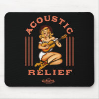 Secours Acoustique Cute Tropical Guitare Musique T