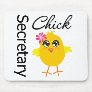 Tapis De Souris Secrétaire Chick