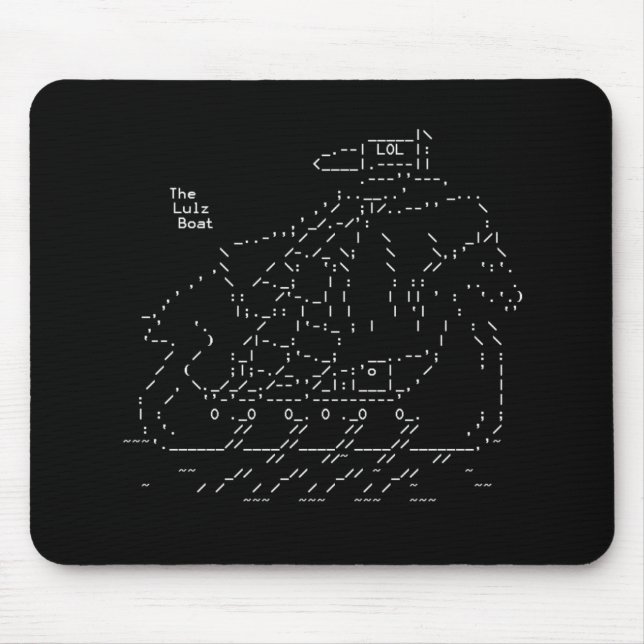 Tapis De Souris Sécurité Mousepad de Lulzboat Lulz (Devant)