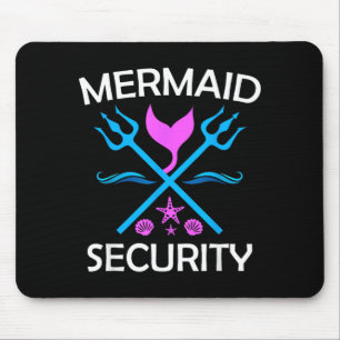 Tapis De Souris Sécurité Sirène Triton