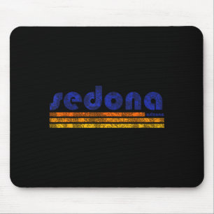 Tapis De Souris Sedona arizona rétro vintage météo randonnée