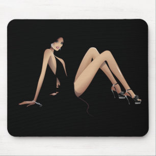 Tapis De Souris Séduction Mousepad noir