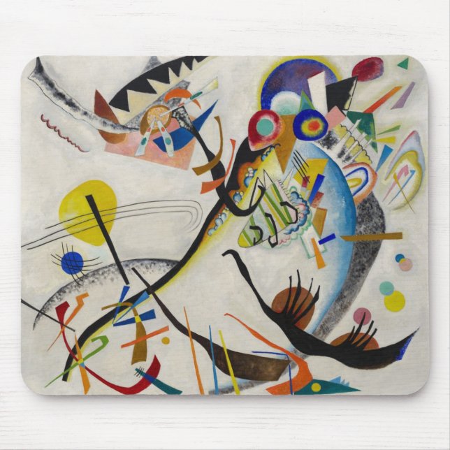 Tapis De Souris Segment bleu (Devant)